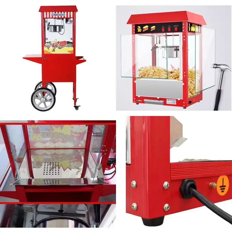 Commercial Vending Machine - Sıcak Hava Ticari Patlamış Mısır Makinesi