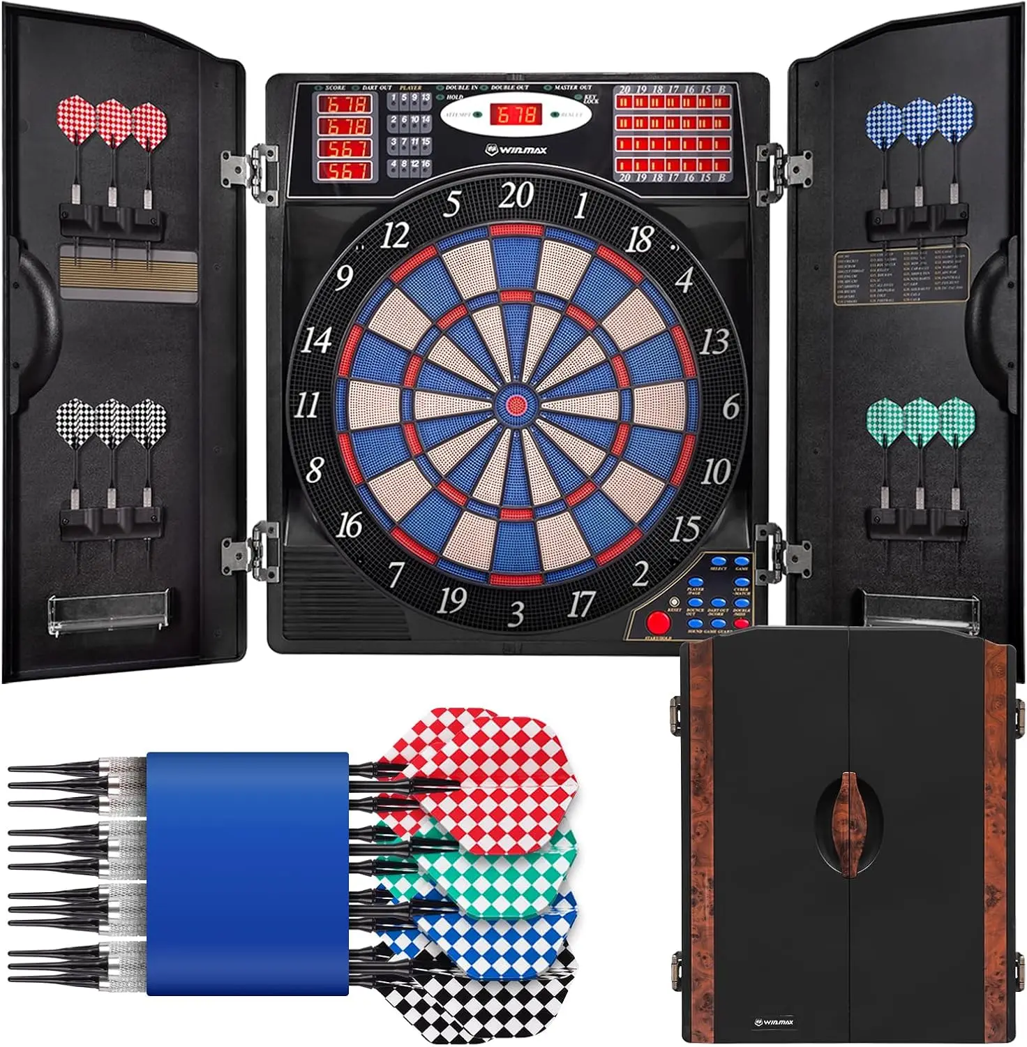 Electronic Dartboard Cabinet - Yetişkinler için Elektronik Dart Tahtası Dolap