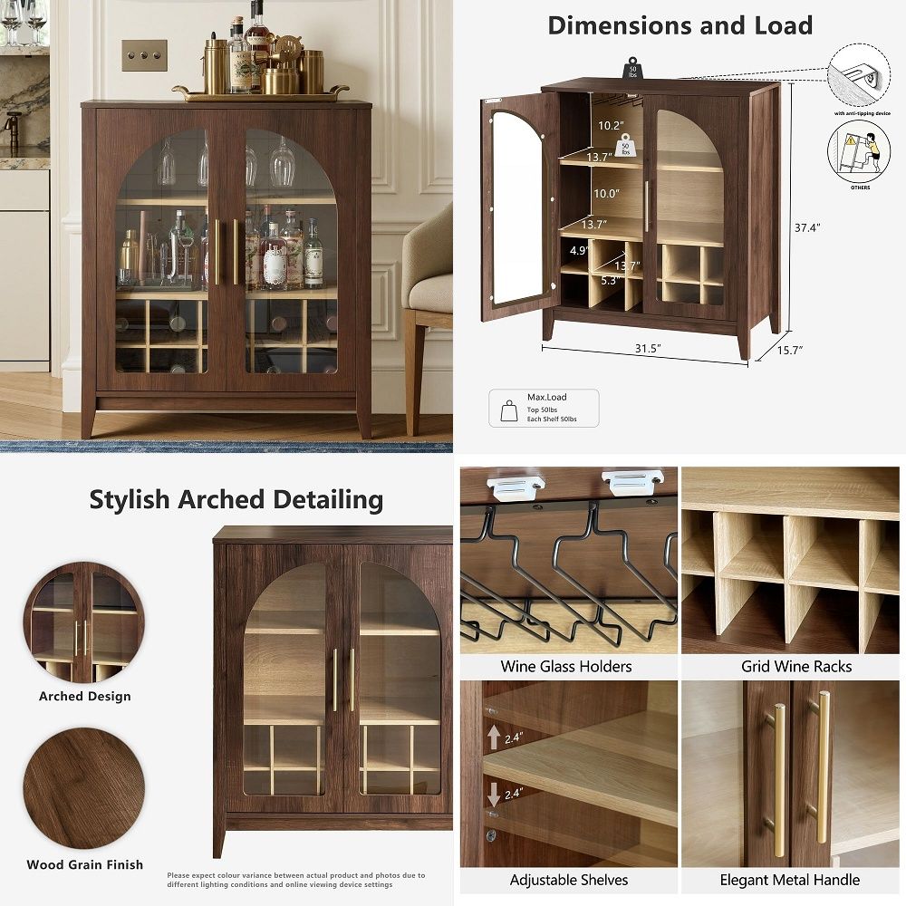 Glass Cabinet Display - Uzun Boylu Saklama Dolabı, Cam Kapılı