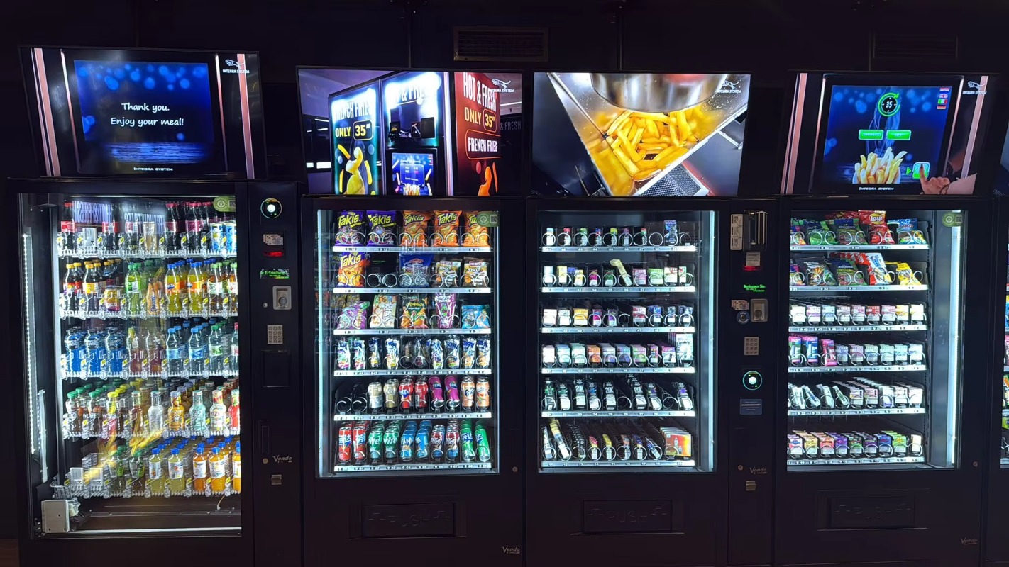 Commercial Vending Machine - Ticari Akıllı Atıştırmalık Otomatı Otomatik Perakende