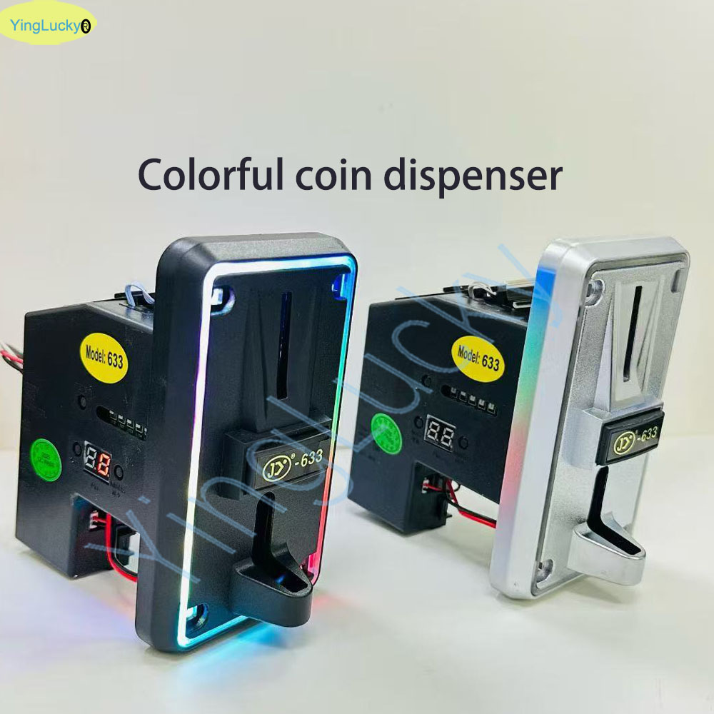 Arcade Ticket Machine - Renkli LED Çoklu Jeton Kabul Edici