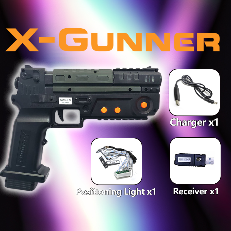 Gun Shooting Arcade - PC Arcade Simülatörü için X-GUNNER Kablosuz