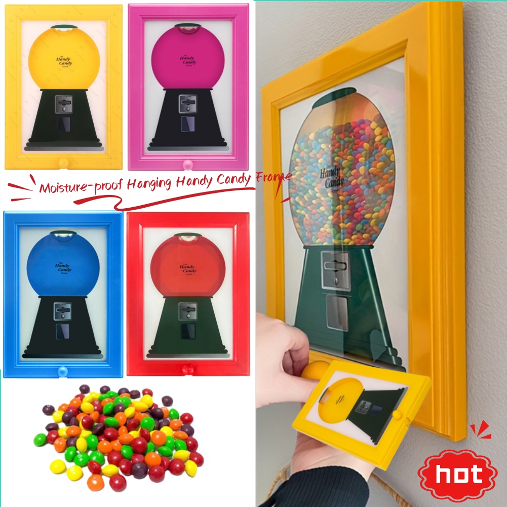 Candy Vending Machine - 2'si 1 Arada Yaratıcı Şekerlik Resim