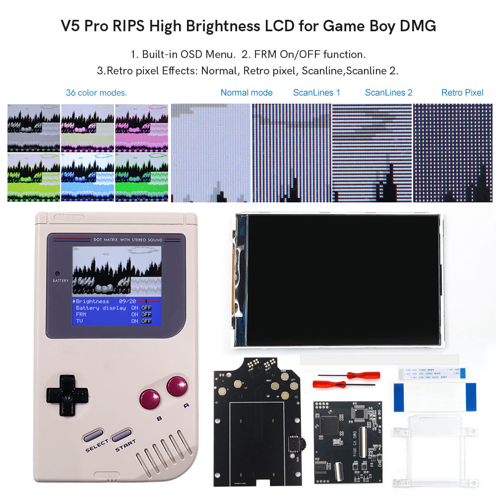 Lcd Screen Arcade - HISPEEDIDO GB Dmg V5 Pro 36