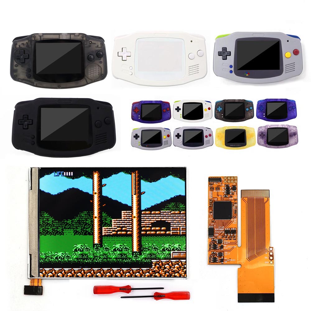 Lcd Screen Arcade - GBA V2 için Klasik 3.2 inç
