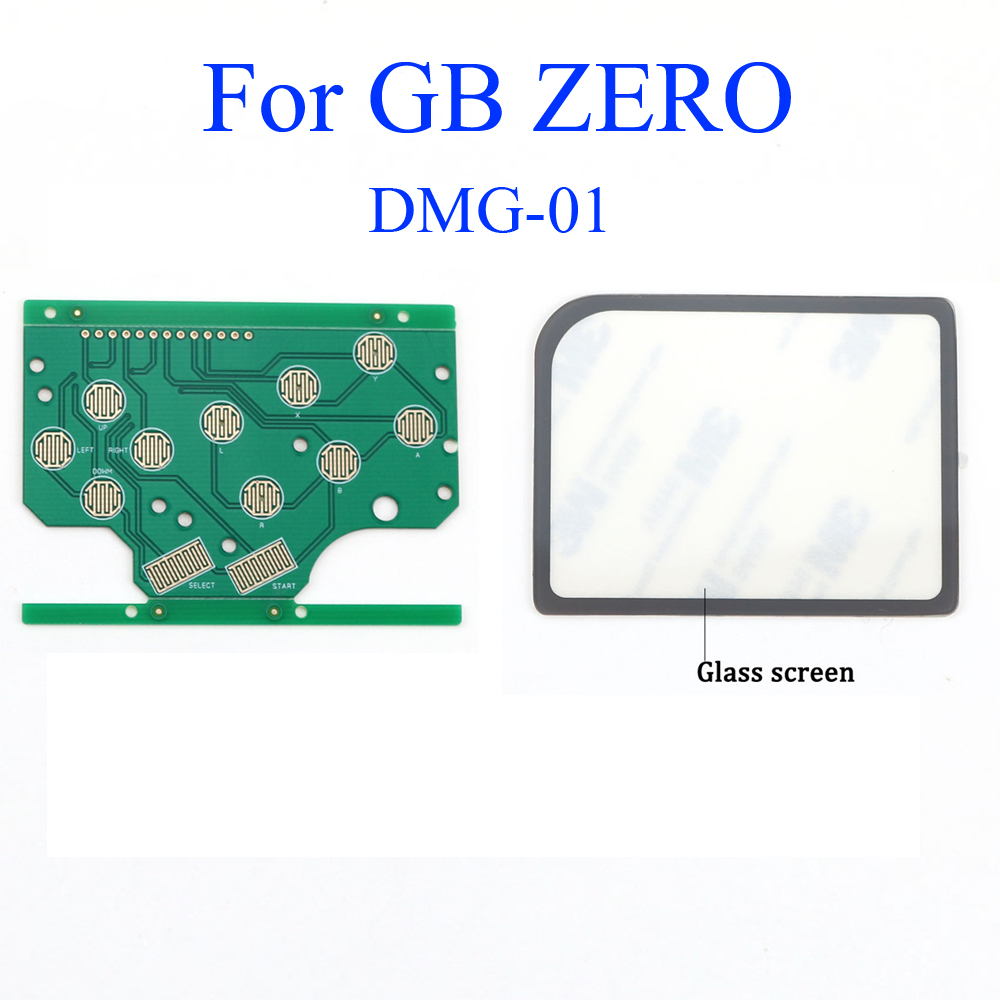 Arcade Button Pcb - 1 takım cam ekran ayna düğmesi