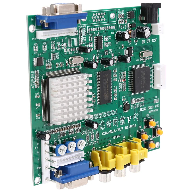 Usb Game Board Jamma - GBS8200 CGA/EGA/YUV/RGB'den VGA Çıkışına Arcade Jamma