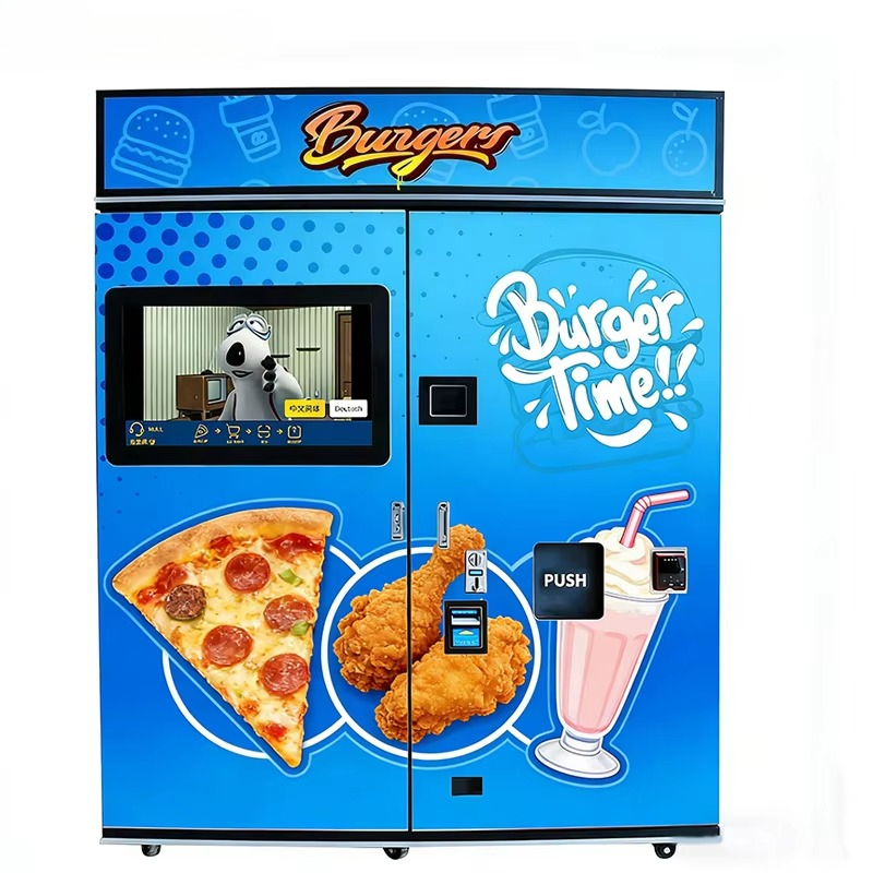 Commercial Vending Machine - 24 Saat Tam Otomatik Dokunmatik Ekranlı