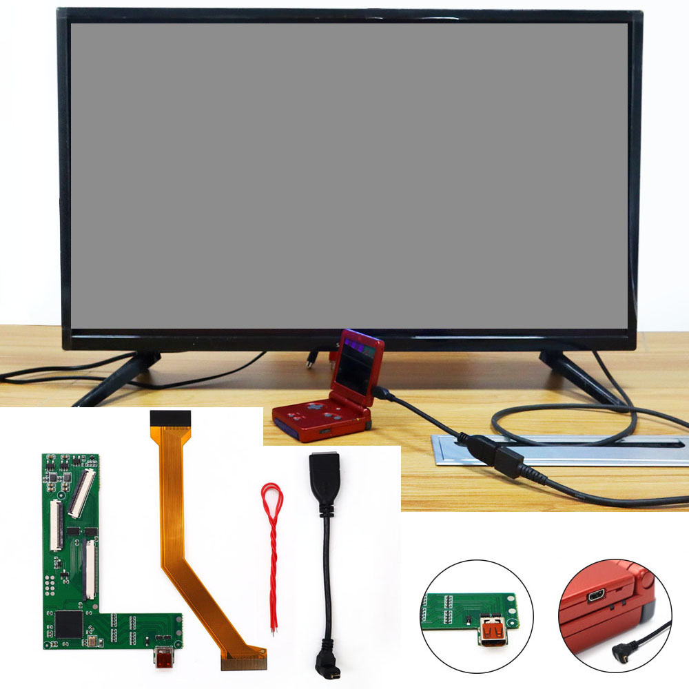 Arcade Button Pcb - Hispeedido GBA SP HDMI PCB Kitleri