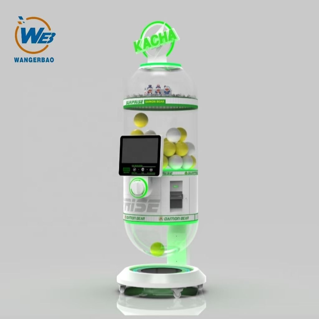 Prize Capsule Toy Machine - Wangerbao Özelleştirilebilir Elektronik Gacha Makinesi Pembe