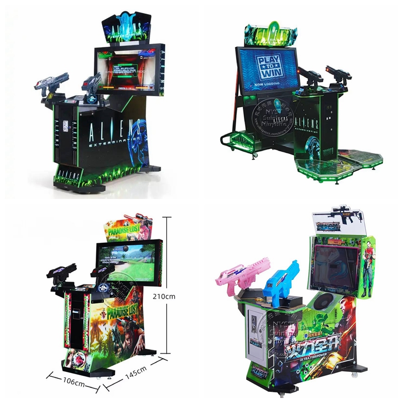 Gun Shooting Arcade - Uzaylılar Silah Atış Oyunu Makinesi Oyun