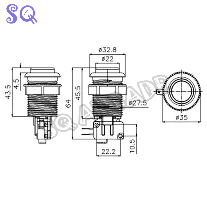 Arcade 60'sı 1 Arada Çoklu Oyu - Arcade Button Pcb incelemesi ve fiyatı