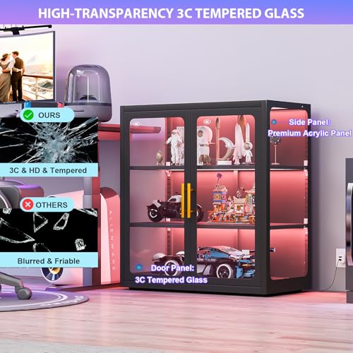 Koleksiyon Eşyaları için Cam K - Glass Cabinet Display incelemesi ve fiyatı
