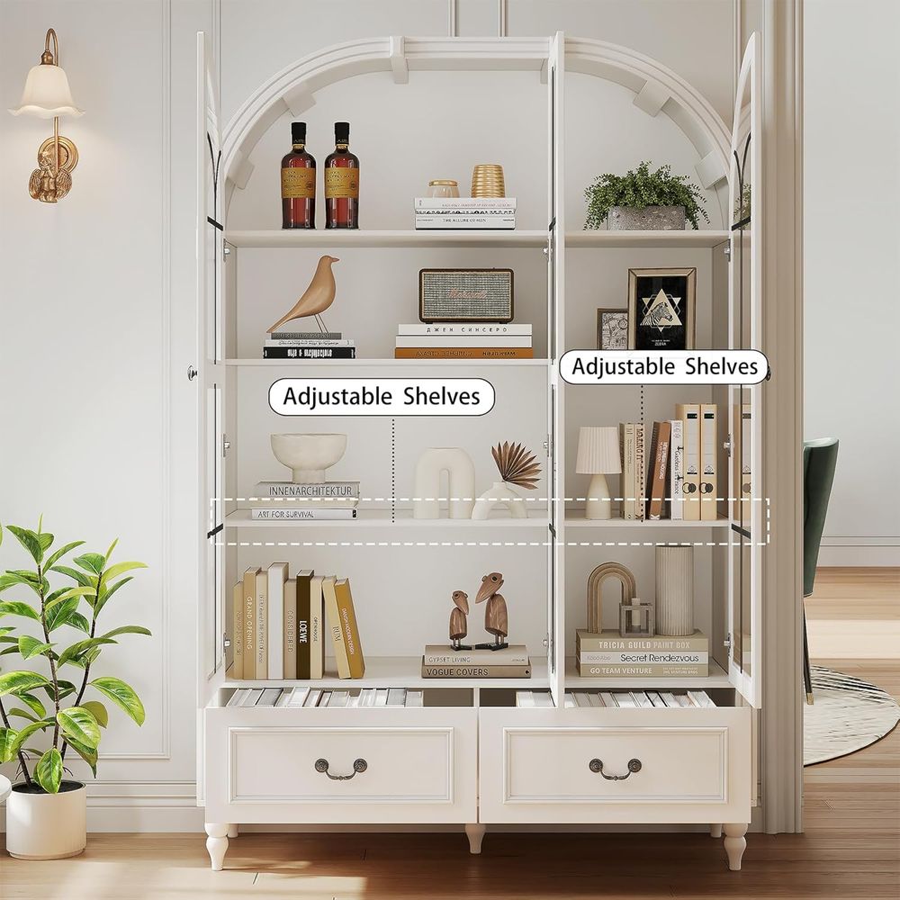 70.8 inç Yüksekliğinde Kavisli - Glass Cabinet Display incelemesi ve fiyatı