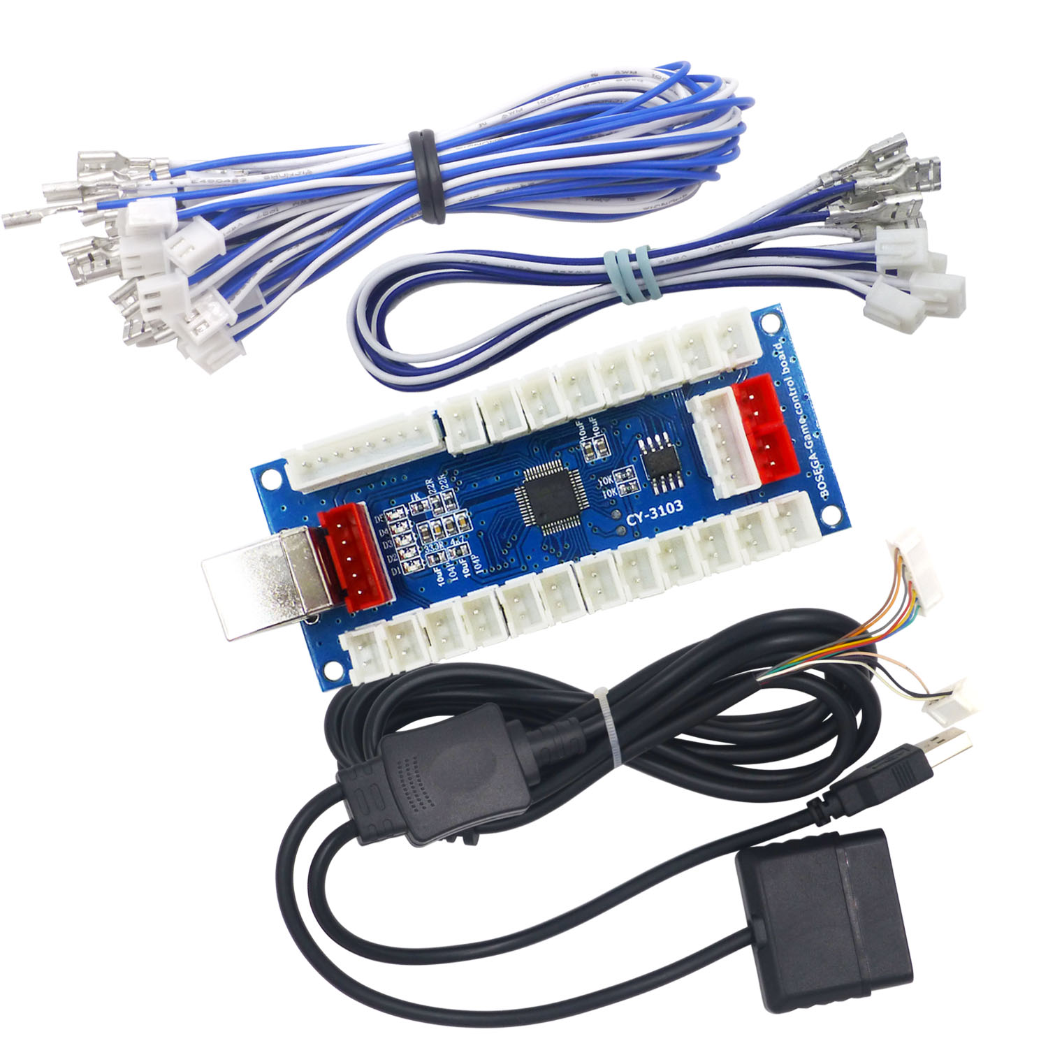 SJ@JX Arcade Kontrol Cihazı Sı - Arcade Button Pcb incelemesi ve fiyatı