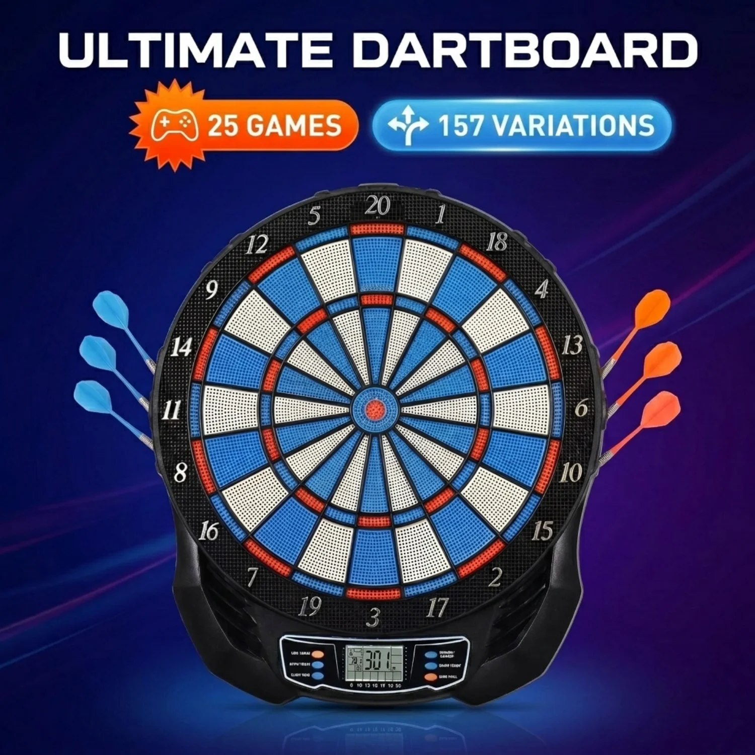 DartVibe Profesyonel Handikap  - Electronic Dartboard Cabinet incelemesi ve fiyatı