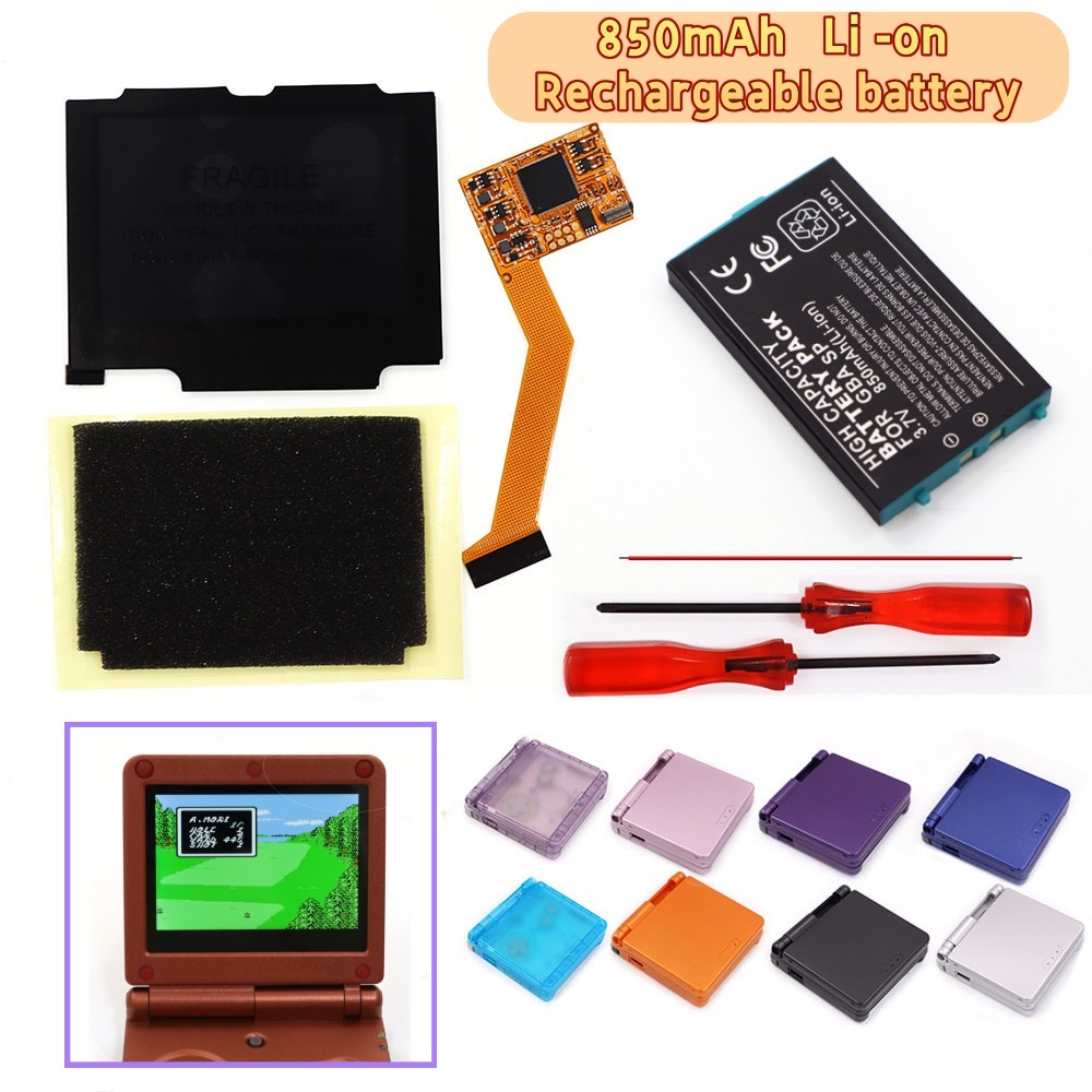 GBA SP 3.7V Pil Paketi V2 Ekra - Lcd Screen Arcade incelemesi ve fiyatı