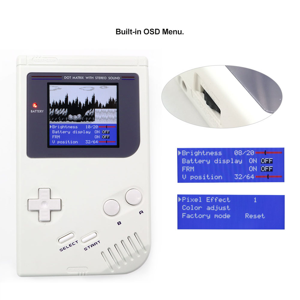 36 Renk Değiştirme Modlu RIPS  - Lcd Screen Arcade incelemesi ve fiyatı