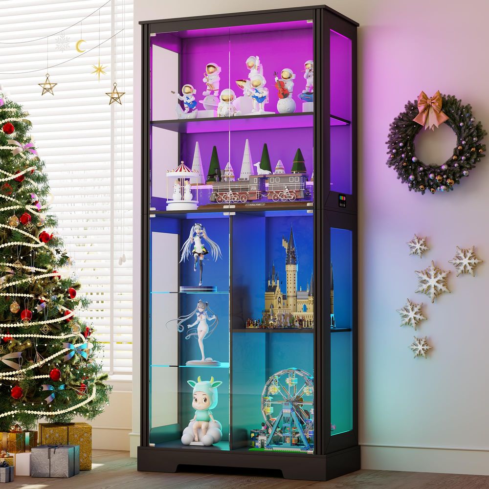Işıklı Köşe Vitrin Dolabı, Tem - Glass Cabinet Display incelemesi ve fiyatı
