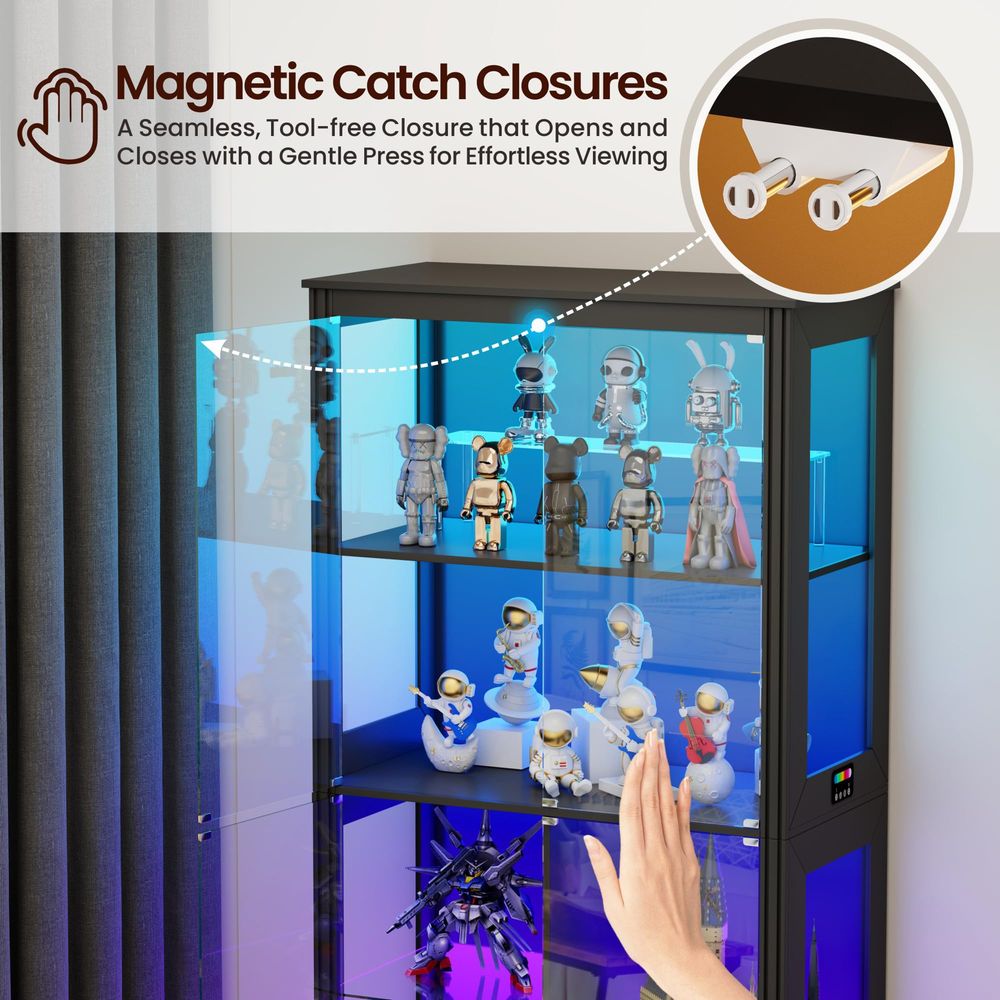 Işıklı Köşe Vitrin Dolabı, Tem - Glass Cabinet Display incelemesi ve fiyatı