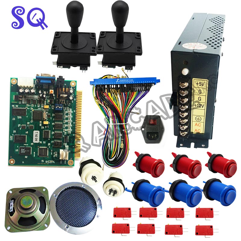 Klasik JAMMA arcade oyunu 60 i - Arcade Button Pcb incelemesi ve fiyatı