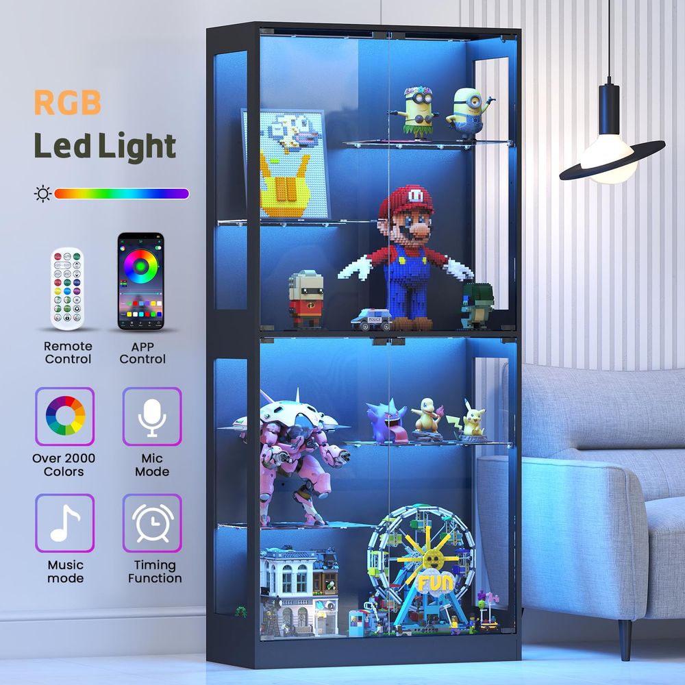 Cam Kapılı Vitrin Dolabı 69 RG - Glass Cabinet Display incelemesi ve fiyatı