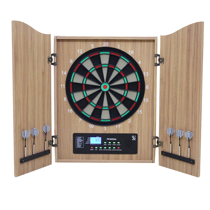 Lüks ahşap elektronik dart tah - Electronic Dartboard Cabinet incelemesi ve fiyatı