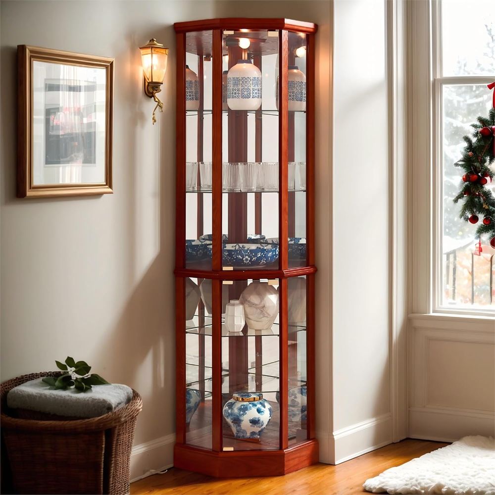 70 inç Yüksekliğinde Işıklı Ca - Glass Cabinet Display incelemesi ve fiyatı
