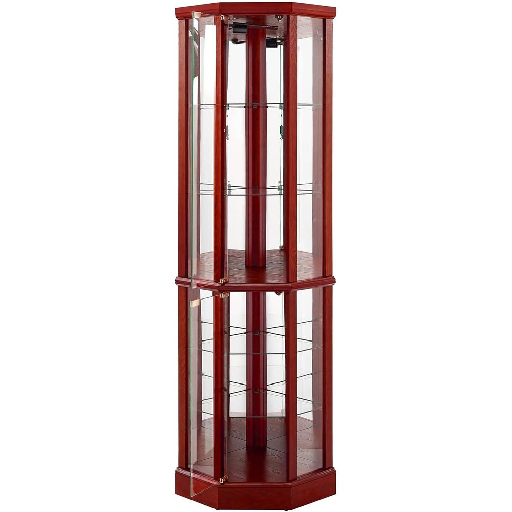 70 inç Yüksekliğinde Işıklı Ca - Glass Cabinet Display incelemesi ve fiyatı