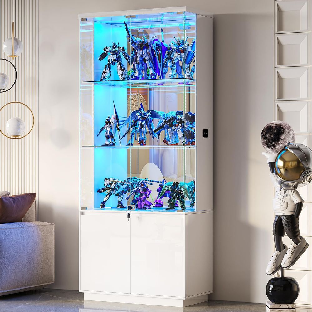 71 cm Boyunda Cam Kapılı Vitri - Glass Cabinet Display incelemesi ve fiyatı