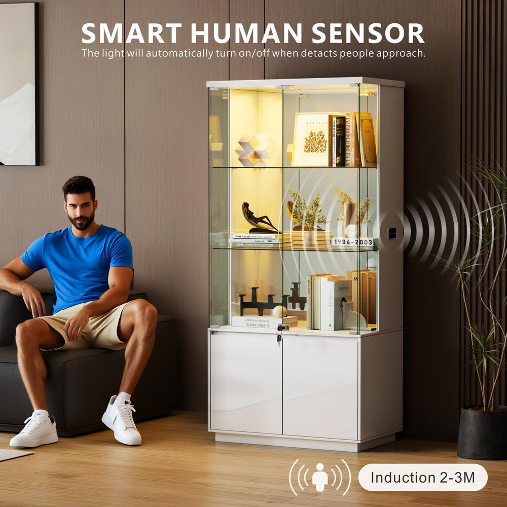 71 cm Boyunda Cam Kapılı Vitri - Glass Cabinet Display incelemesi ve fiyatı